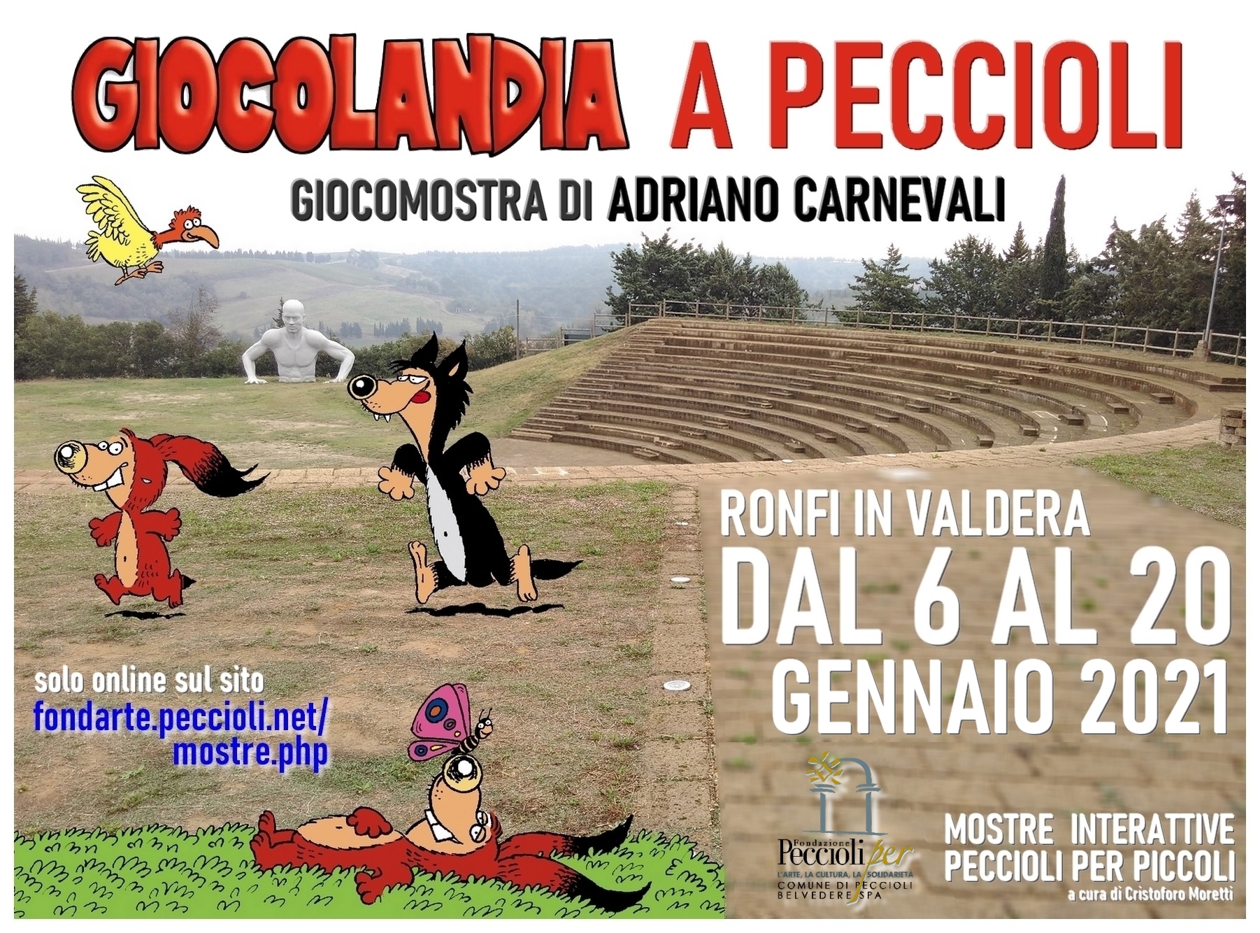 Fondazione Peccioliper Arte, Musei, Cultura a Peccioli Pisa Toscana