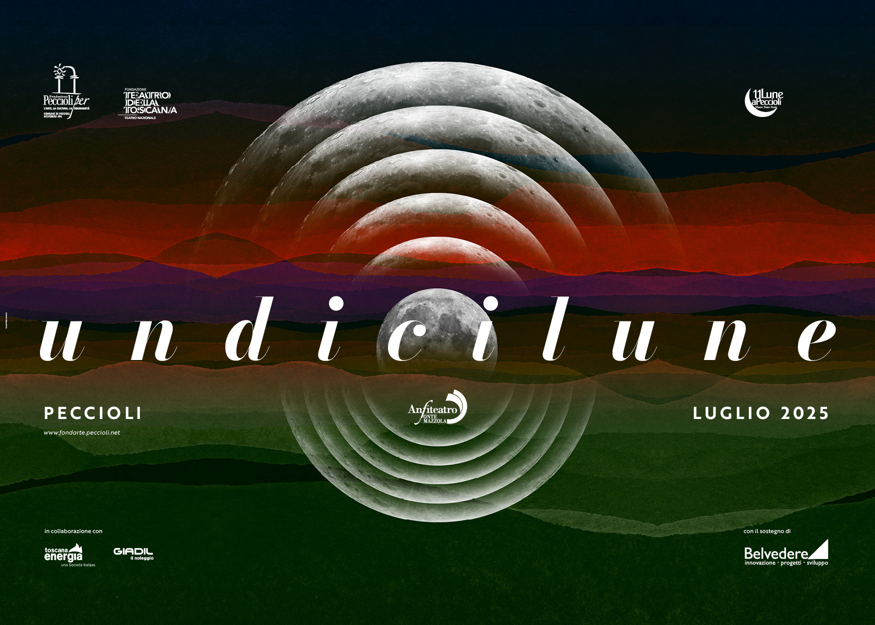 11 lune eventi Peccioli